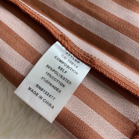 NWT NSR Aleesha Stripe Smocked Back Sundress In Rose, Small - Picture 5 of 11